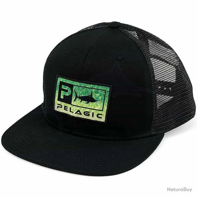 Casquette Pelagic Icon Snapback Green Dorado